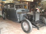 Kelly and Peter Runge's 2.5l during restoration