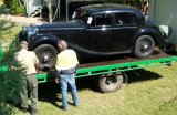 Ian and Marion Hendersons MK4 during restoration