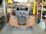 Morris and Carol Morgan's MKV under restoration